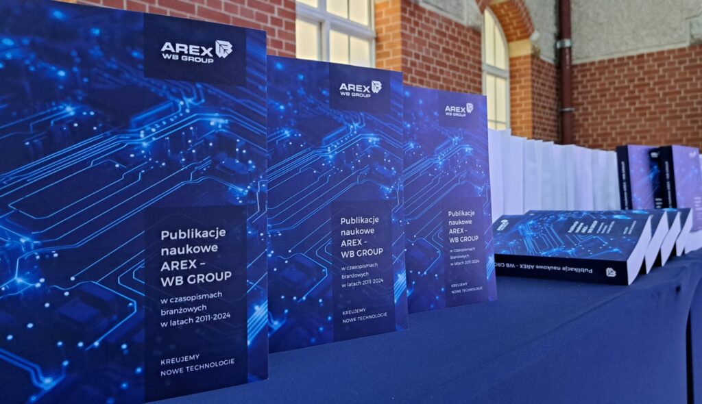 Książki "Publikacje naukowe AREX - WB Group w czasopismach branżowych"