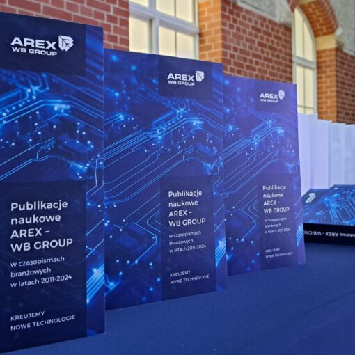 Książki "Publikacje naukowe AREX - WB Group w czasopismach branżowych"