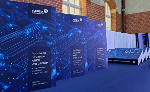 Książki "Publikacje naukowe AREX - WB Group w czasopismach branżowych"